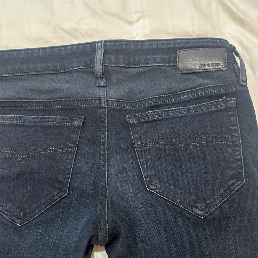 Diesel Women's Dark Indigo Blue Skinny Jeans